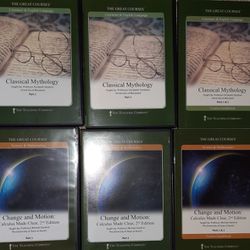 The Great Courses DVDs and books