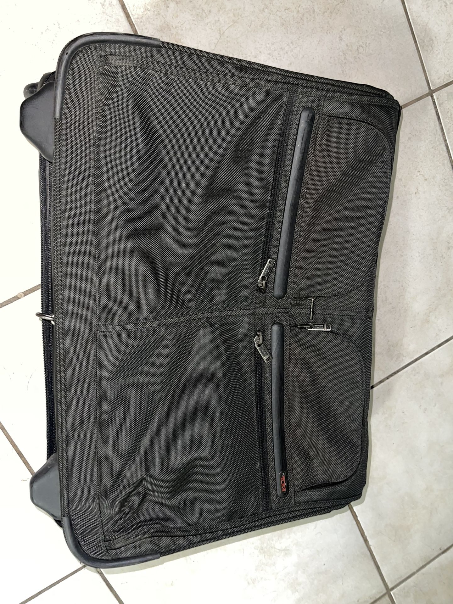 Tumi 4 Wheel Black Garment Bag