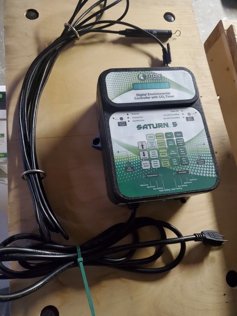 Saturn 5 Titan Controls Greenhouse Environmental Controller