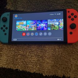 Nintendo switch OLED With Charger 
