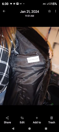 Blackama Full Length Mink Coat