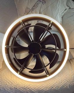 Brand new in box Gazebo 20" Plug-in Fan with Light