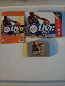NBA Live 99 Nintendo 64