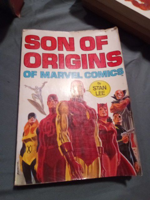 Son Of Origins Of Marvel Comics Signed By Stan Lee