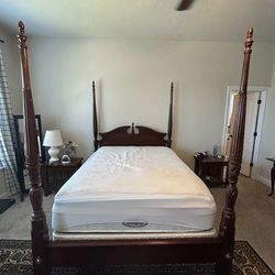 Solid Cherry Queen Bedroom Set 