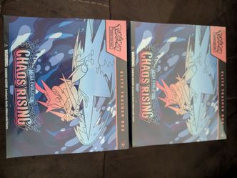 2 Pokemon Chaos Rising ETBs Sealed