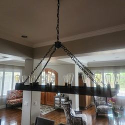 San Sebastian Rectangular Chandelier - 50"