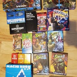 Assorted Card And Board Games
