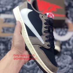 Travis Scott x Air Jordan 1 Low 'Mocha'