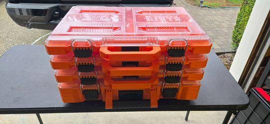 Klein Tools MODbox Full-Width Component Organizer Box Set (4 Boxes)4-Piece Klein Tools MODbox Full-Width Component Box Stack

Selling a clean, matchin