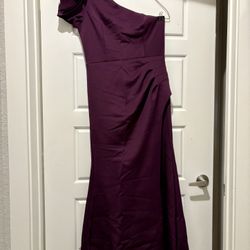 Plum Gown Size 8-10