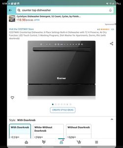 Counter Top Dishwasher