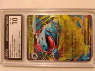 CGC graded 10 mega Venusaur ex