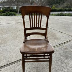 Vintage Oak Chair 