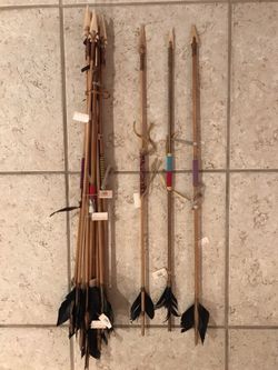 Indian Arrows - replicas