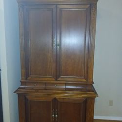 Armoire, Carved Wood