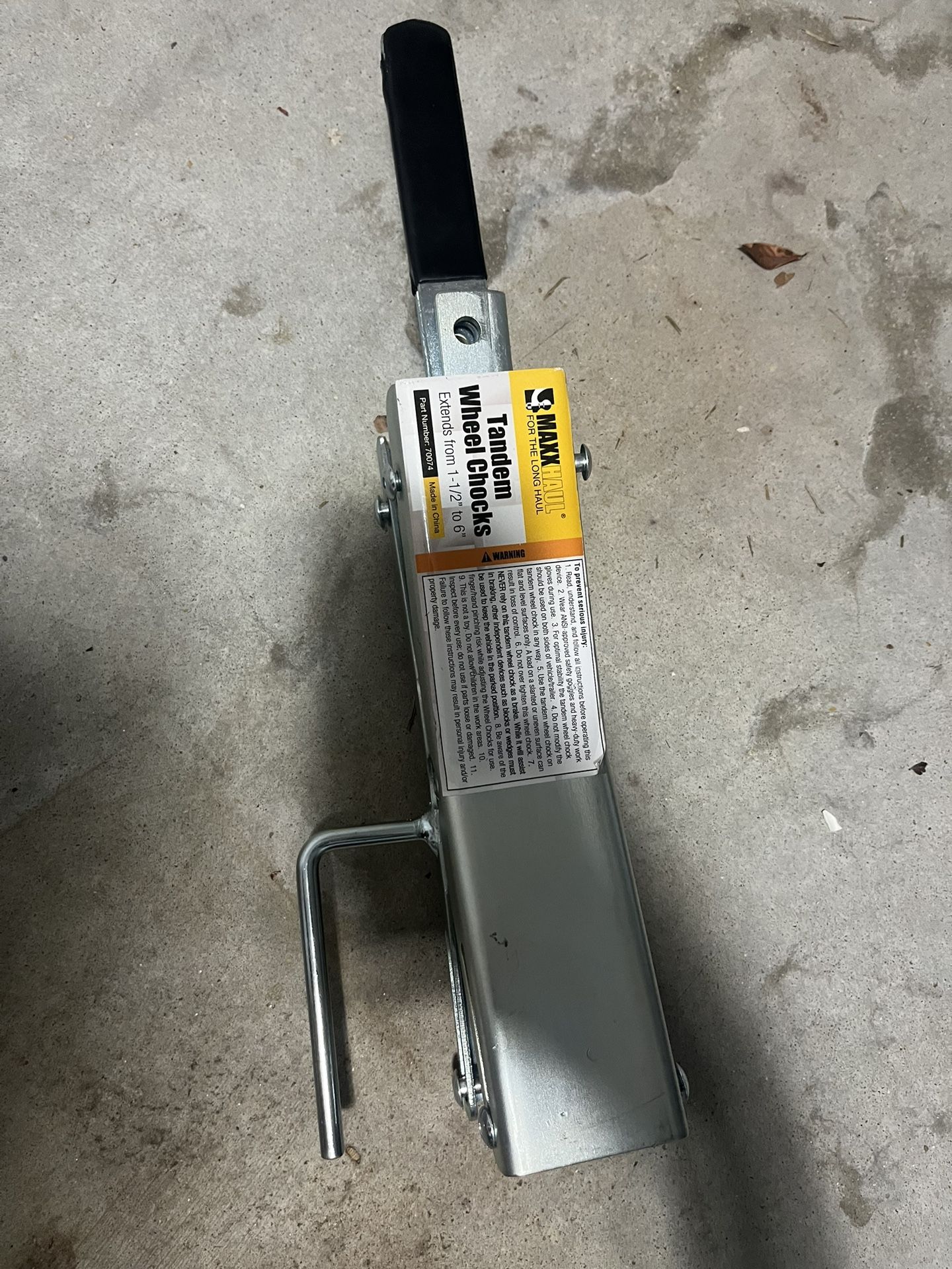 Tandem Wheel Chocks