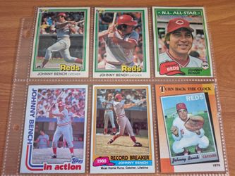 Johnny Bench Baseball Cards