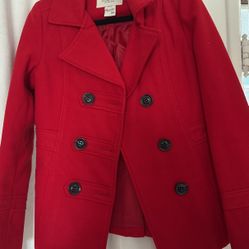 Red coat XS