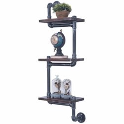 Steam Punk Pipe Shelves