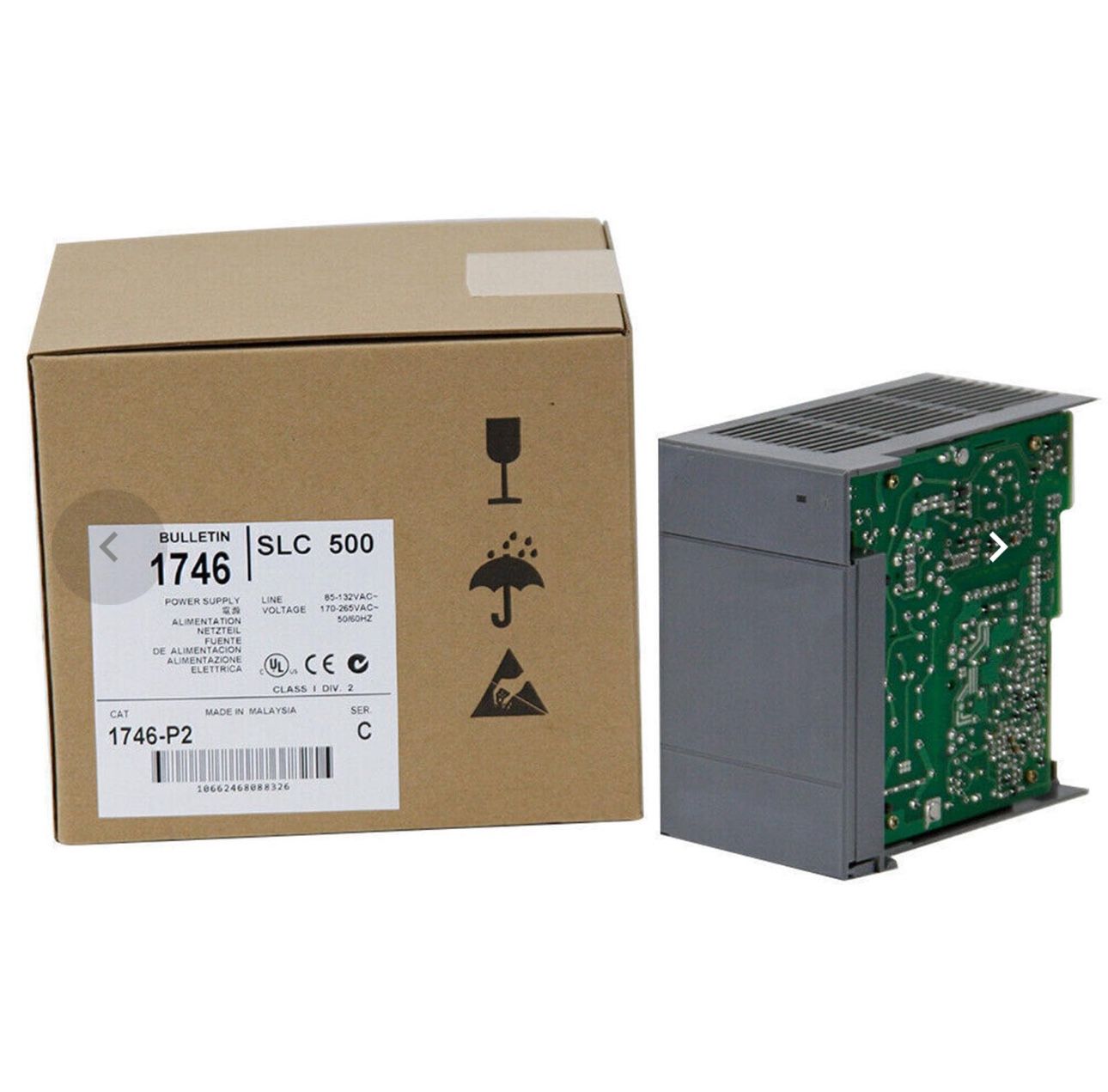Allen-Bradley 1746-P2 AB 1746P2 SLC 500 Chassis Power Supply PLC