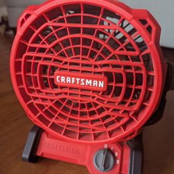 CRAFTSMAN 20V Cordless Fan (CMCE001B) + 2ah Battery