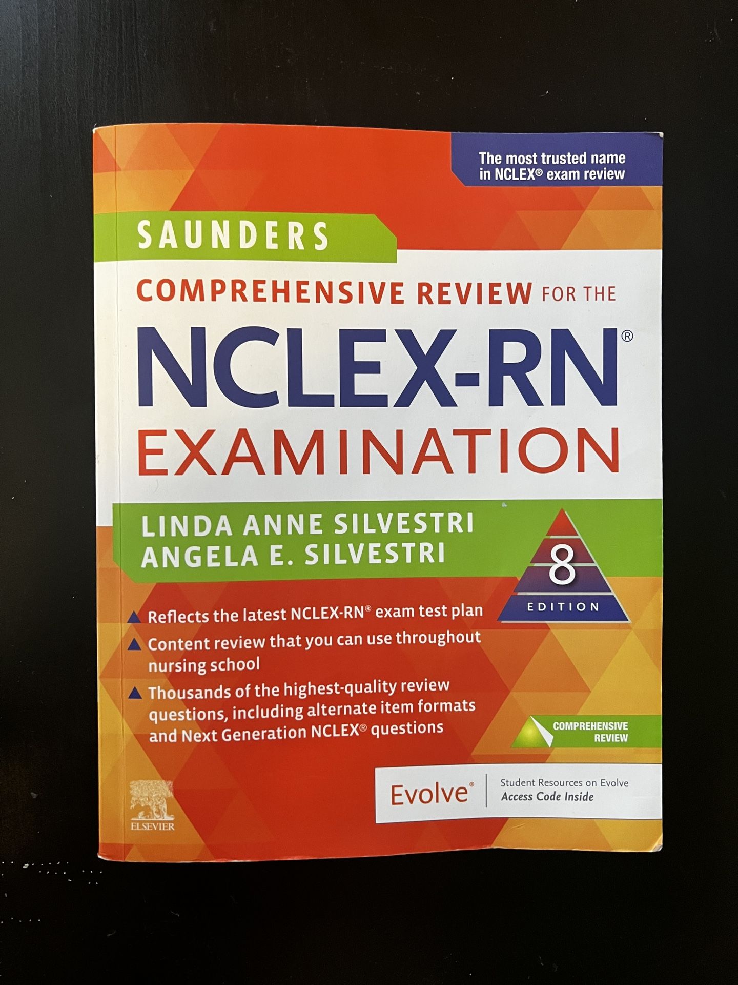 NCLEX RN Examination Book 8th Edition By Saunders for Nursing School