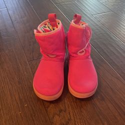 Crocs Pink Boots Size 12