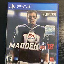 Madden NFL 18 For Sony PlayStation 4