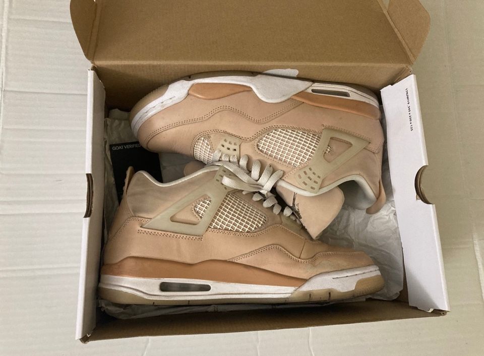Size 12 W/10.5M- Air Jordan 4 Retro Shimmer W