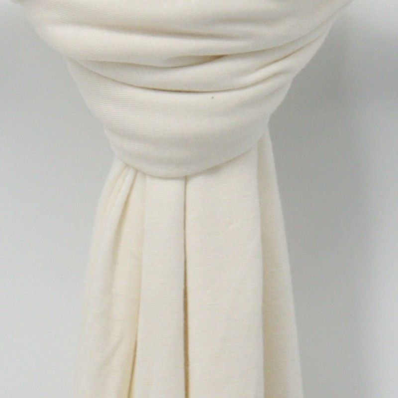 Womens Cream Premium Jersey Hijab