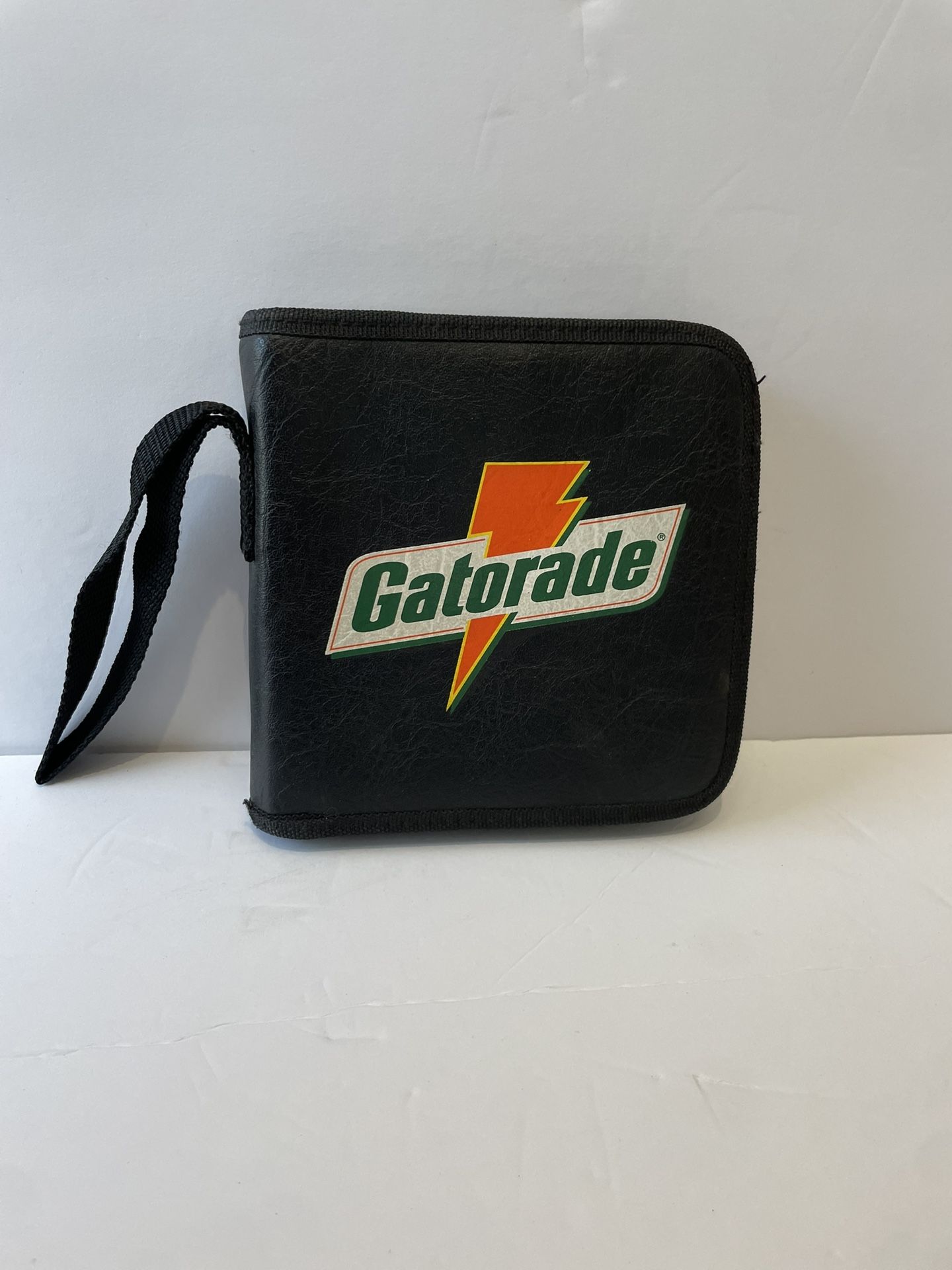 Vtg 90s NBA Gatorade GAME DISC HOLDER CASE~DVDs CD Holds 6 Discs~Travel Vacation