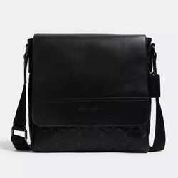 Coach Mapbag Gunmetal/black