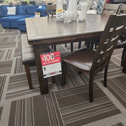 6pcs Dining Table