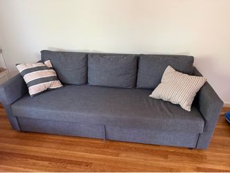 Ikea FRIHETEN Sofa Bed with Storage – Dark Gray