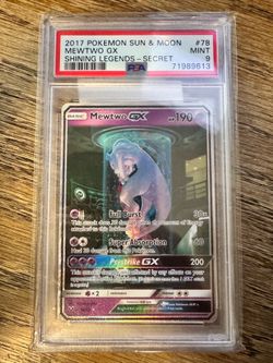 Mewtwo gx PSA
