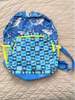 Like  new shark backpack