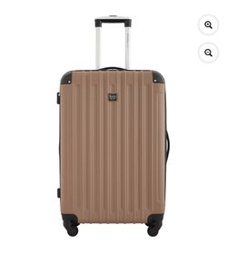 Travelers Club 4-Piece Hard Side Spinner Travel Luggage Set,