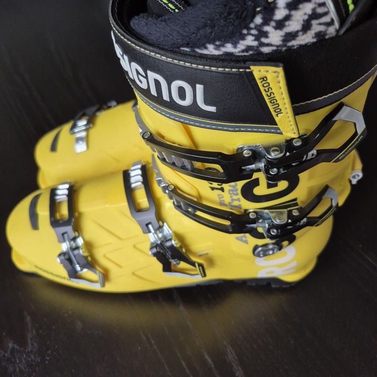 Yellow Rossignol 130 Ski Boots Rossignol AllTrack Pro 130 Ski Boot