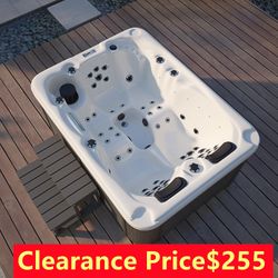 3 Person Outdoor Hydrotherapy Bathtub Hot Bath Tub Whirlpool SPA SYM6016 - 51 Jets 2HP