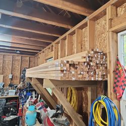 New 2x2x8 Clear Cedar
