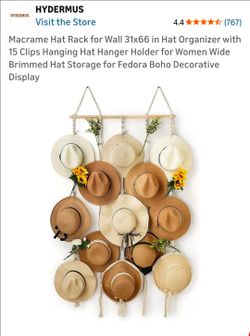 Boho Hat Holder