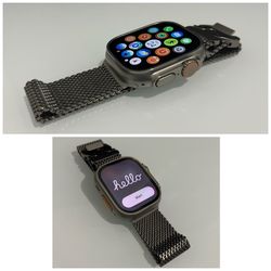 Apple Watch Ultra 2 49mm Titanium GPS + Cellular Unlocked in great condition. Apple Warranty until 9/29/25. 