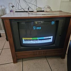 Vintage RCA Floor Model TV