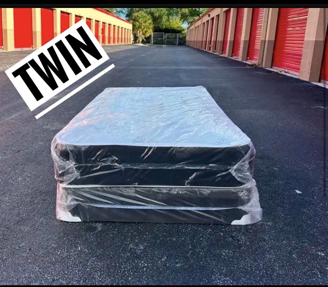 New Twin Size Mattress And Box Spring Set // We Offer π