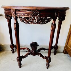 Antique Entry Table 