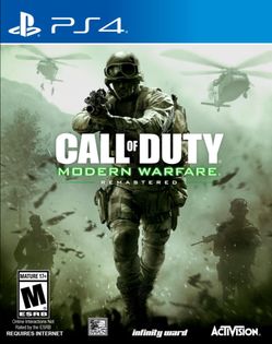 Call of Duty Modern Warfare Remastered PS4