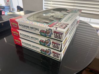 Pokemon Scarlet & Violet 151 Blooming Waters Premium Collection Unopened Box
