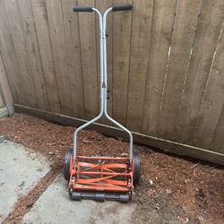 14-inch 4-blade Push Reel Mower