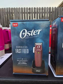 New Oster Cordless Fastfeed Clippers